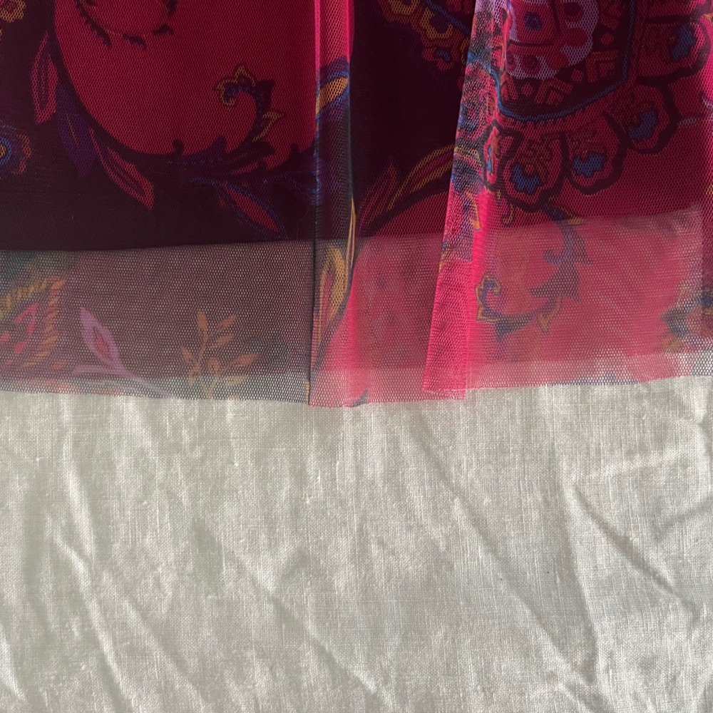 Candalite halter paisley midi or maxi dress PM PETITE Medium - Picture 8 of 11